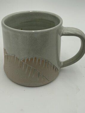 2021 Signed Jenny Dowd Jackson Hole Wyoming Mountain Range Pottery Mug